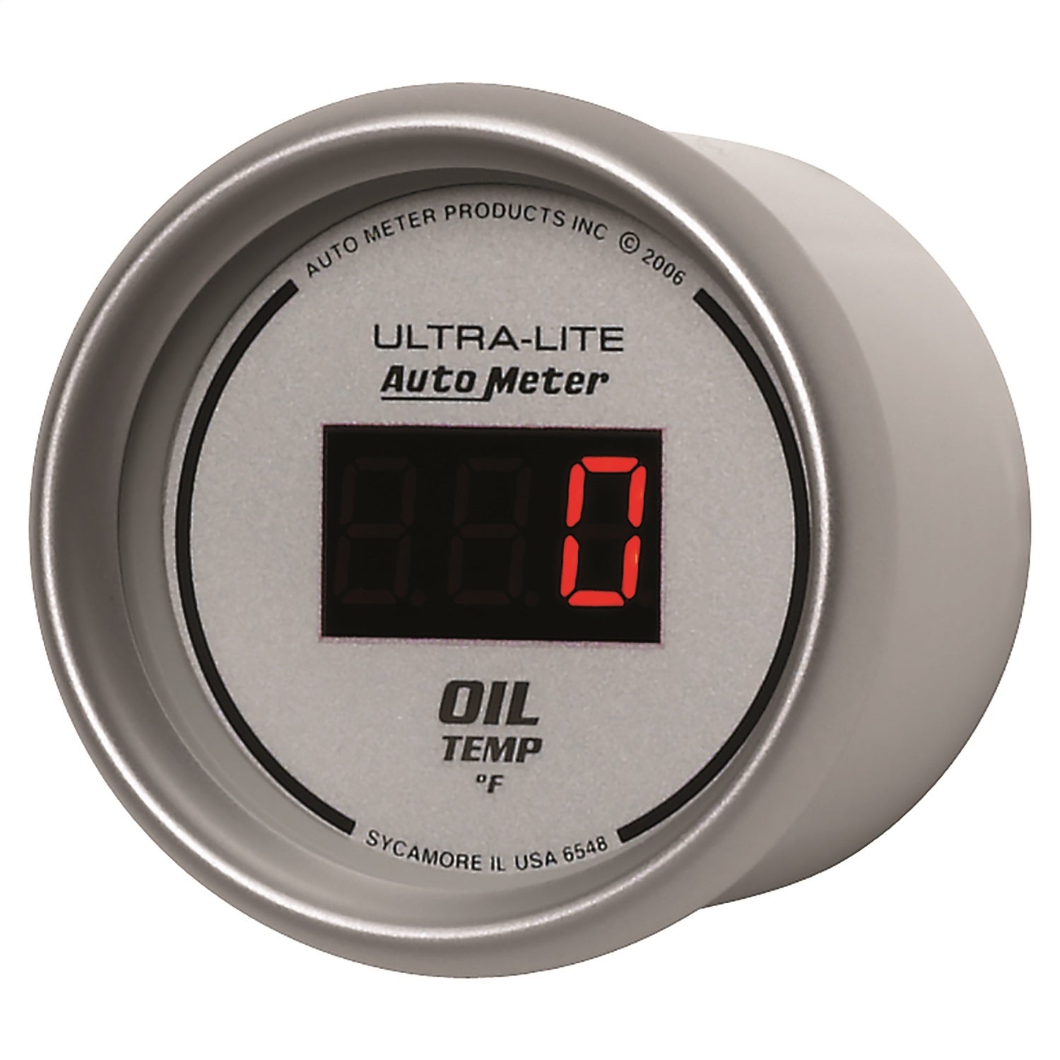 2-1/16" OIL TEMPERATURE, 0-340 °F, ULTRA-LITE DIGITAL