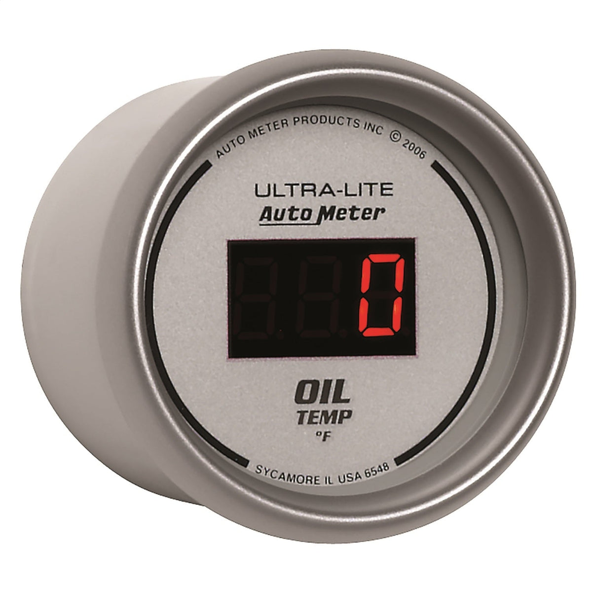 2-1/16" OIL TEMPERATURE, 0-340 °F, ULTRA-LITE DIGITAL