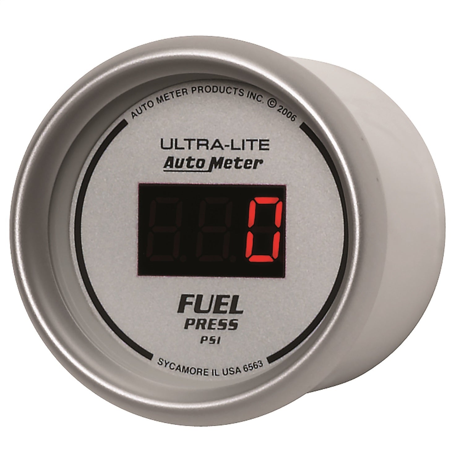 2-1/16" FUEL PRESSURE, 5-100 PSI, ULTRA-LITE DIGITAL