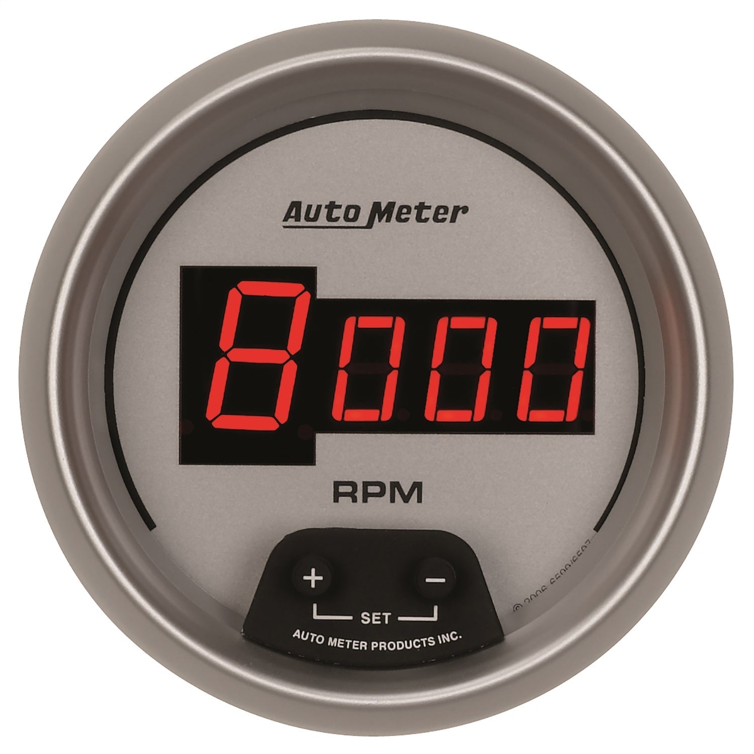 3-3/8" IN-DASH TACHOMETER, 0-10,000 RPM, ULTRA-LITE DIGITAL