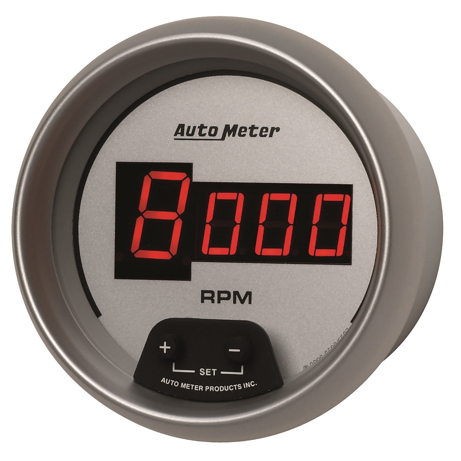 3-3/8" IN-DASH TACHOMETER, 0-10,000 RPM, ULTRA-LITE DIGITAL
