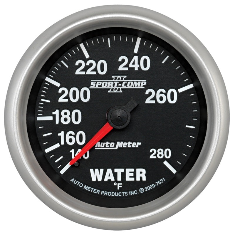 2-5/8" WATER TEMPERATURE, 140-280 °F, SPORT-COMP II