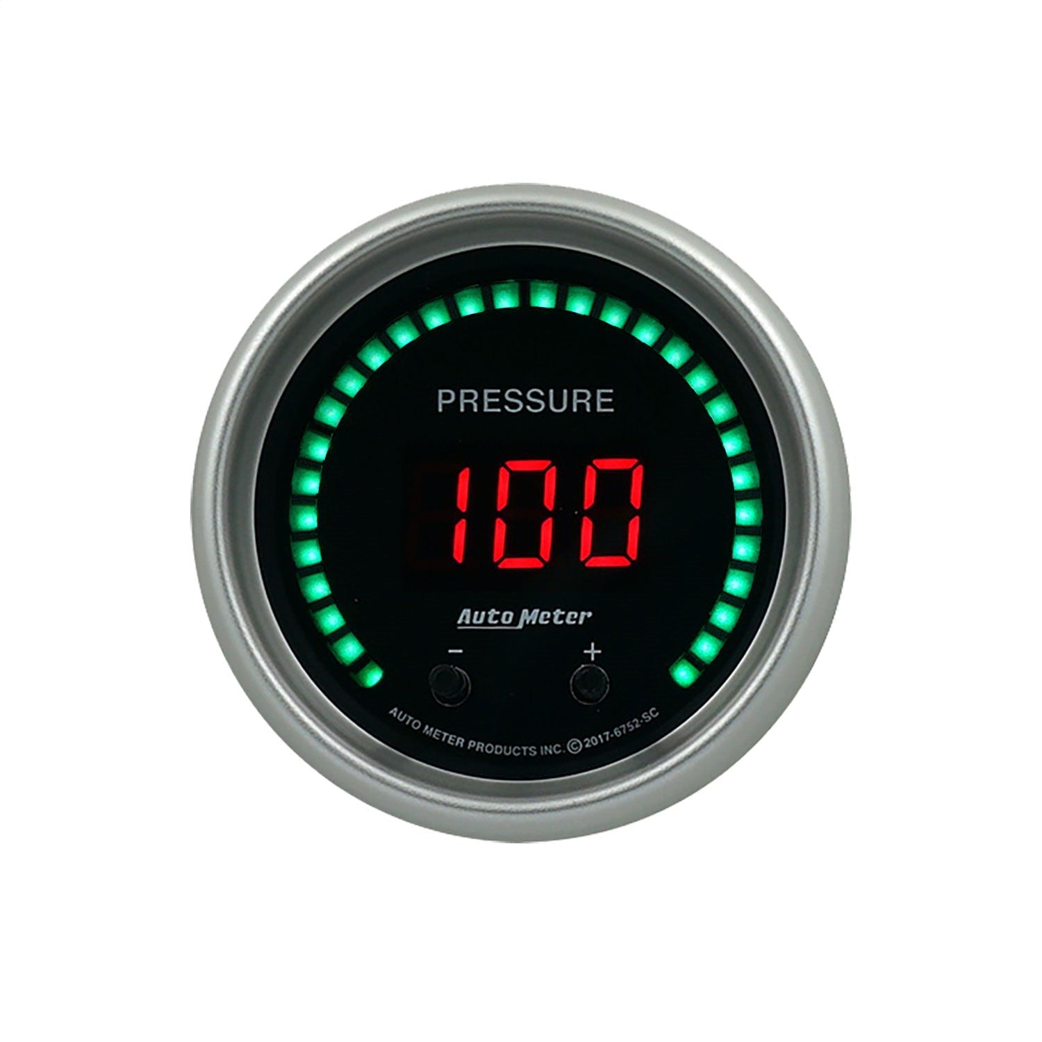 2-1/16" TWO CHANNEL FLUID PRESSURE, SELECTABLE SCALE PSI / BAR, SPORT-COMP ELITE DIGITAL