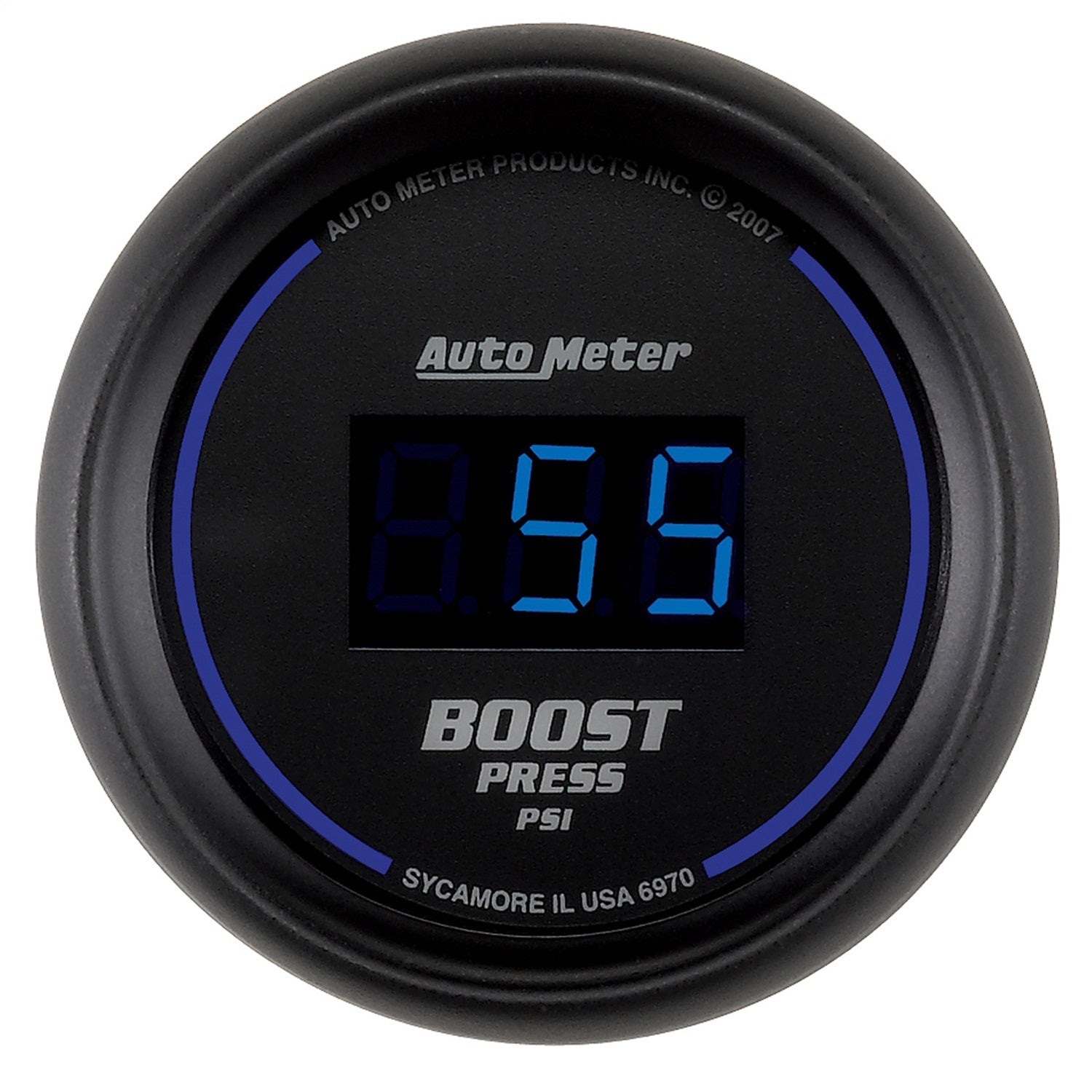 2-1/16" BOOST, 0-60 PSI, COBALT DIGITAL