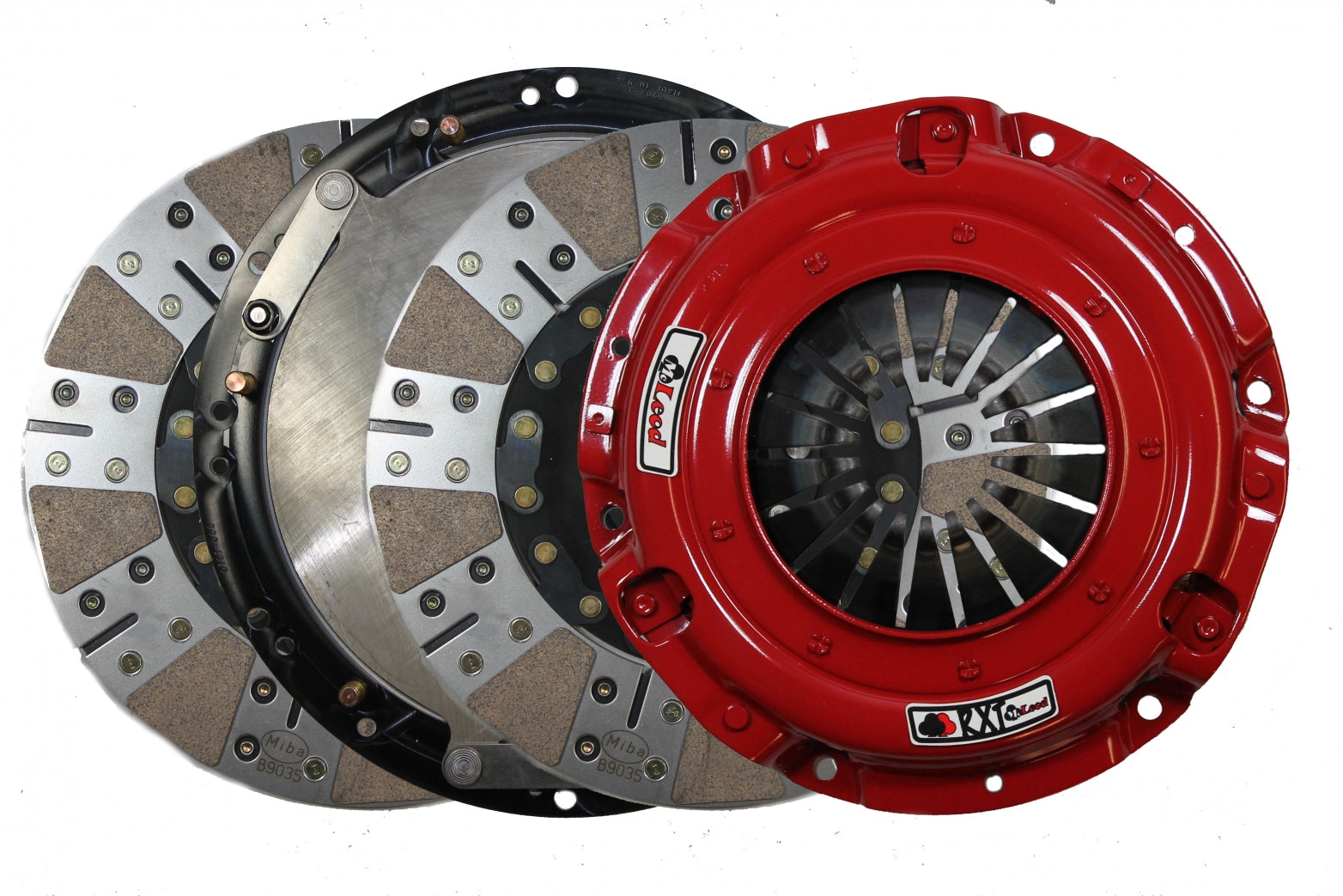 McLeod 6975-07M RXT 2010-14 Shelby GT500 Twin Disc Clutch Kit, 1-1/8 x 26