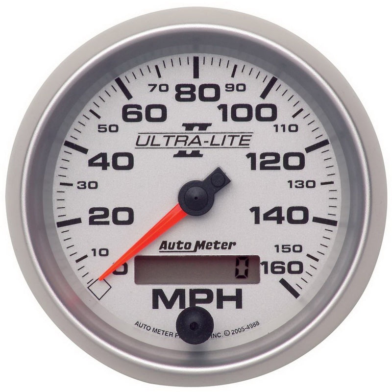 3-3/8" SPEEDOMETER, 0-160 MPH, ULTRA-LITE II