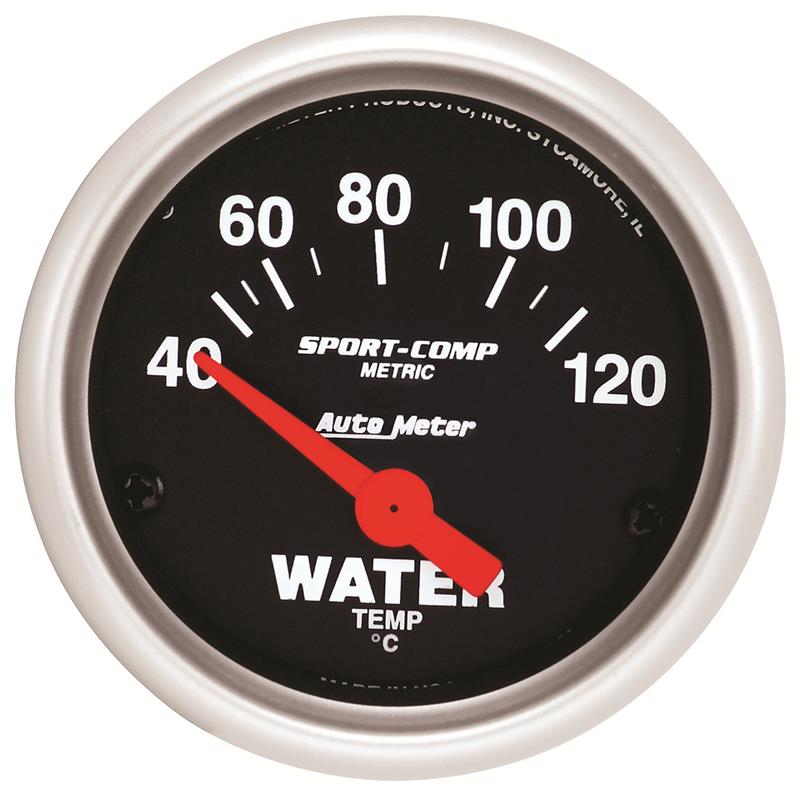 2-1/16" WATER TEMPERATURE, 40-120 °C, SPORT-COMP