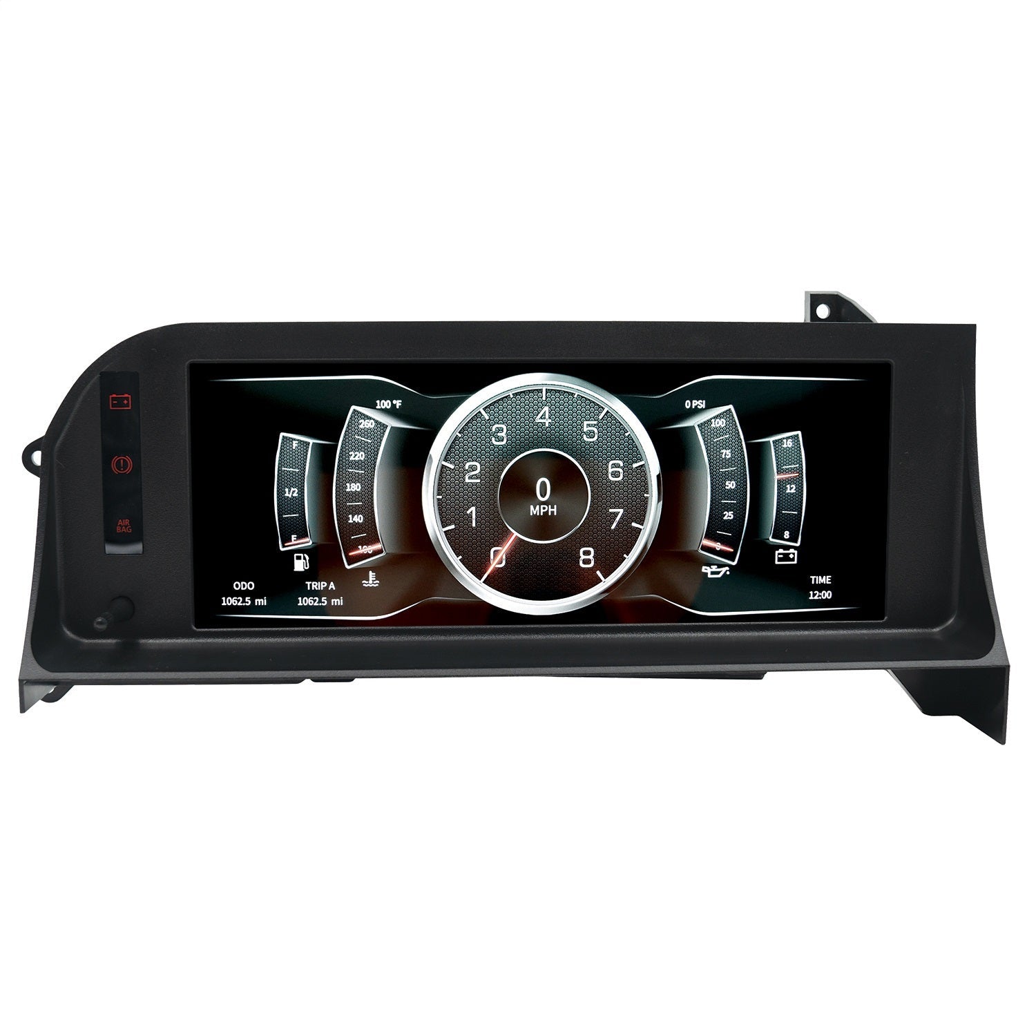 INVISION LCD DASH KIT, 87-93 FORD MUSTANG FOX BODY, DIRECT FIT DIGITAL DASH