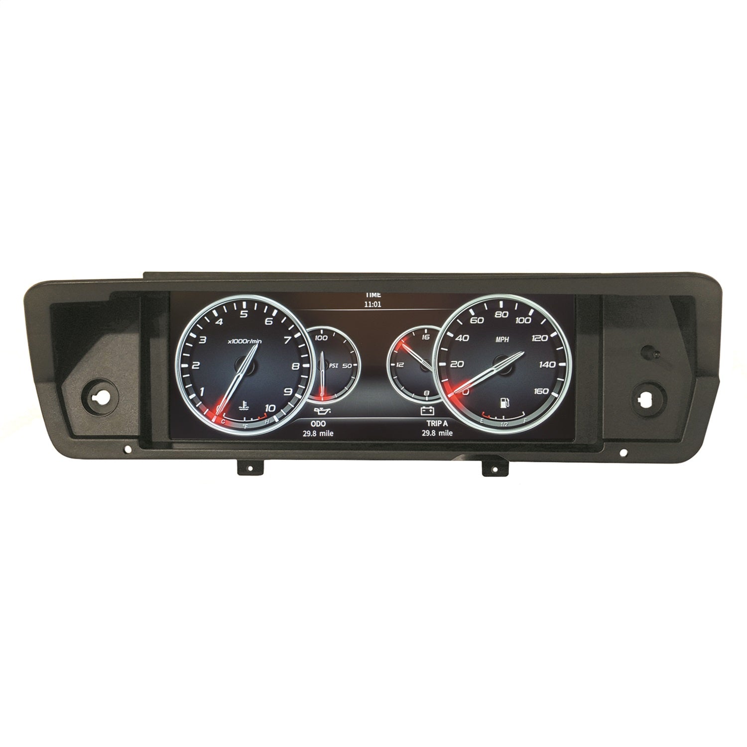 INVISION LCD DASH KIT, 72-76 A-BODY, DIRECT FIT DIGITAL DASH