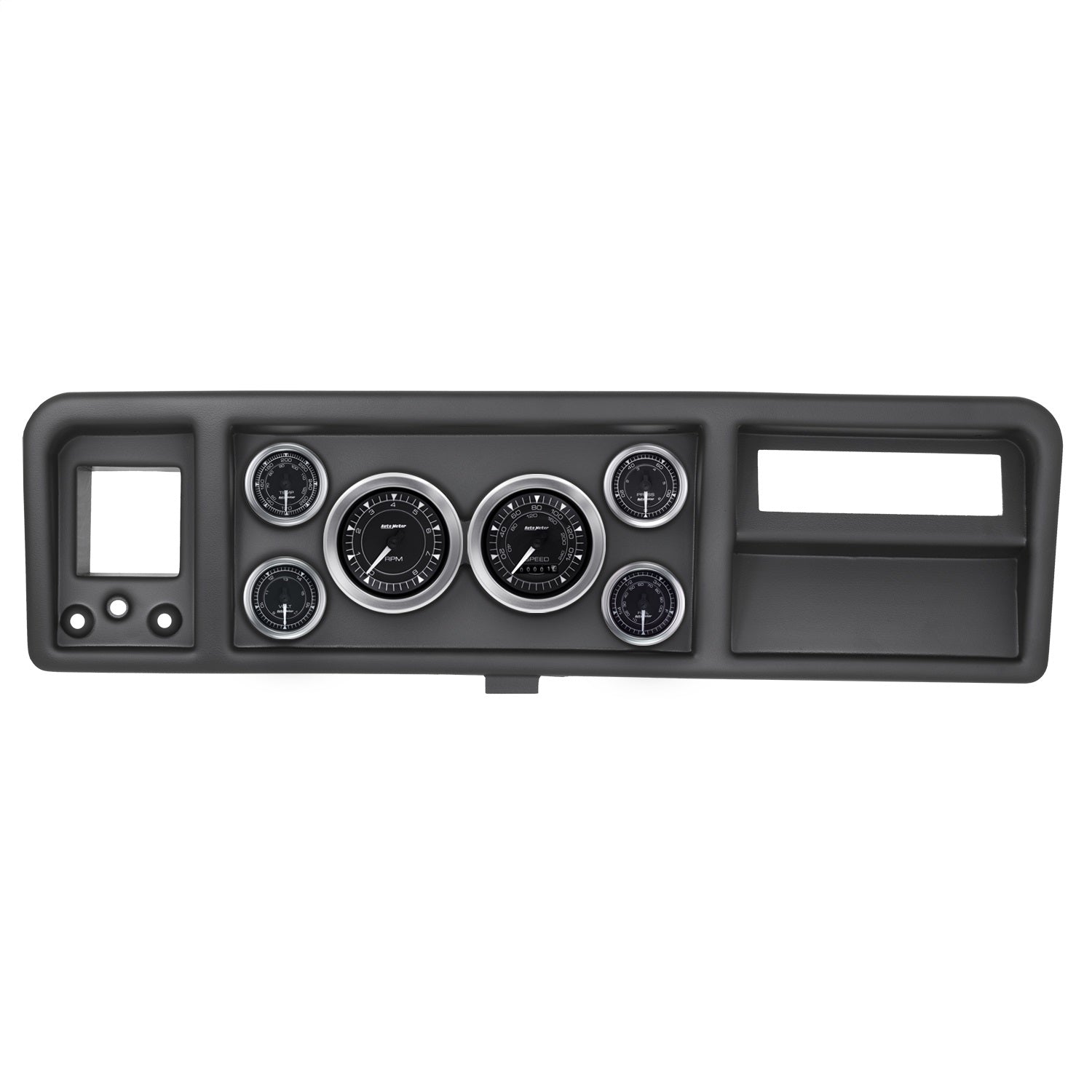 6 GAUGE DIRECT-FIT DASH KIT, FORD TRUCK 73-79, CHRONO