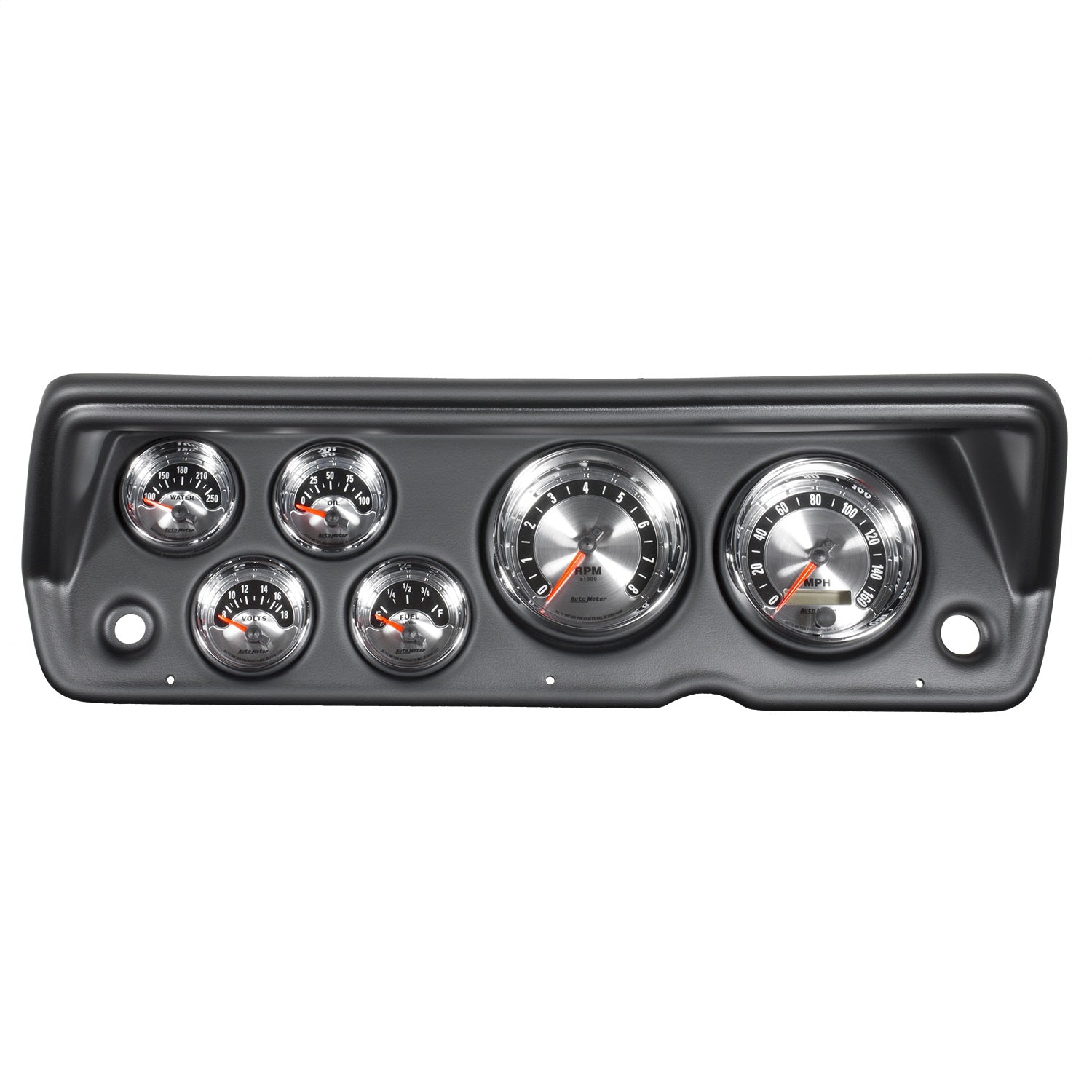 6 GAUGE DIRECT-FIT DASH KIT, A-BODY / DUSTER / DEMON / DART 70-76, AMERICAN MUSCLE
