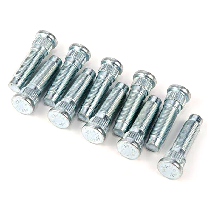 Moser Engineering 8368 Press-In Wheel Studs Mustang - 1/2"-20 x 1-3/4", 0.625 Knurl