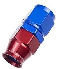 Redhorse Performance 1200-08-1 -08 AN Straight PTFE reusable Hose End - Blue