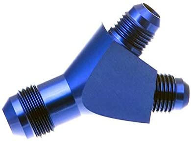 Redhorse Performance 930-08-08-1 -08 single inlet to -08 dual outlet - blue