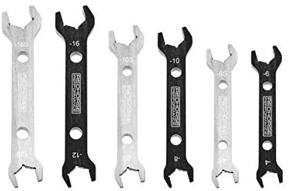 Redhorse Performance 5468-1 Double-ended aluminum AN Wrench Set