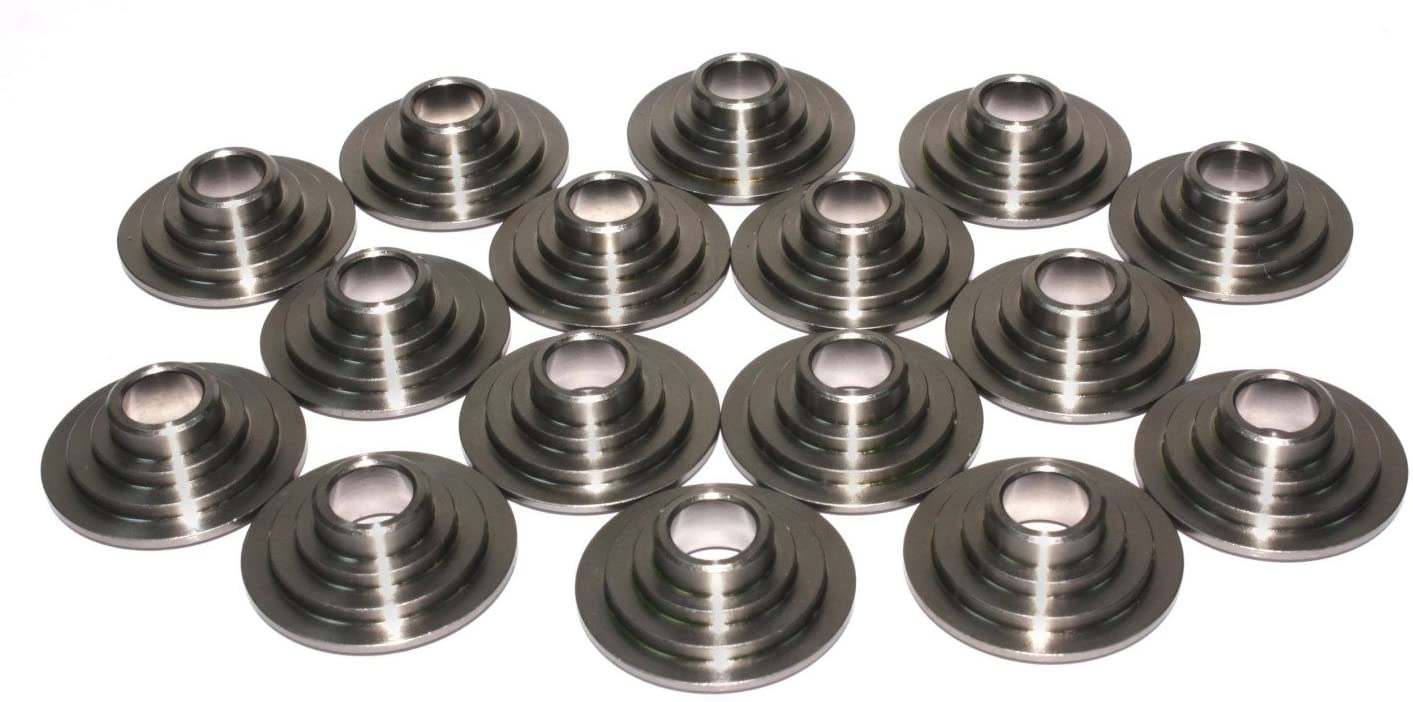 COMP Cams 739-16 10 Degree Titanium Retainer Set Of 16 1.625" OD Triple Springs