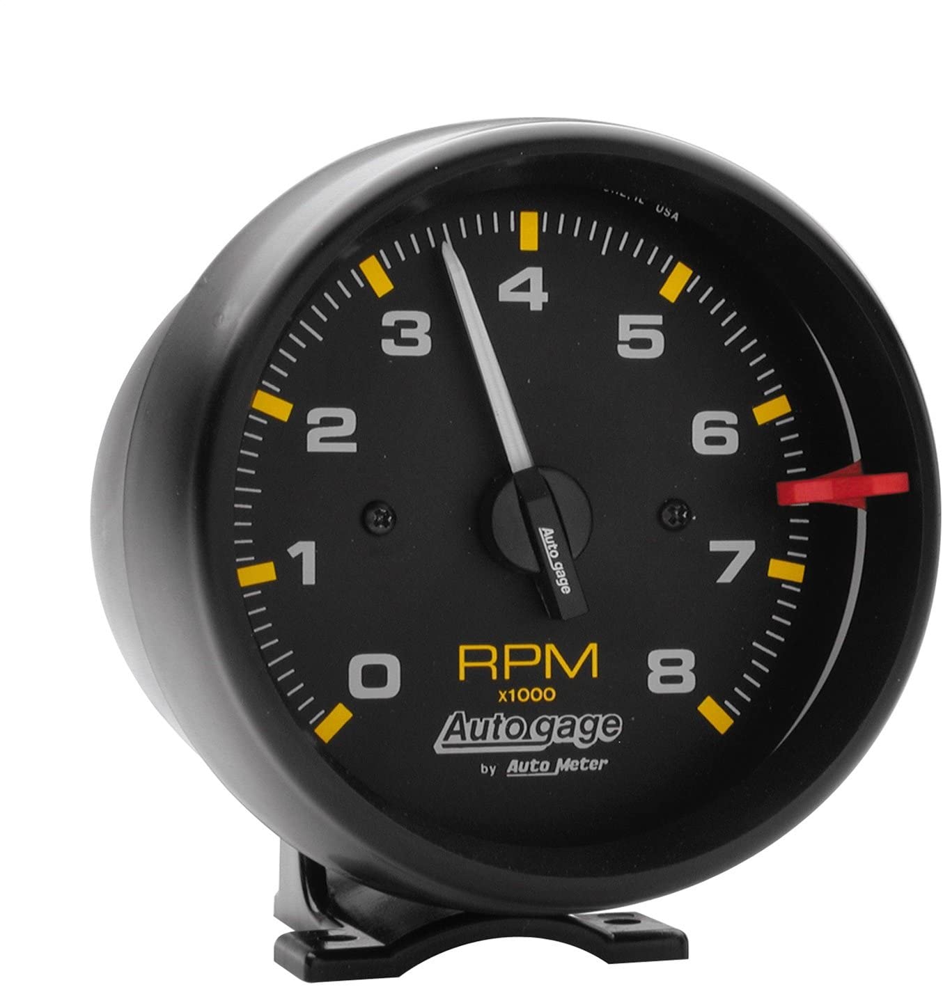 Autometer 2300 Autogage 3-3/4" Pedestal Tachometer, 0-8,000 RPM - Black