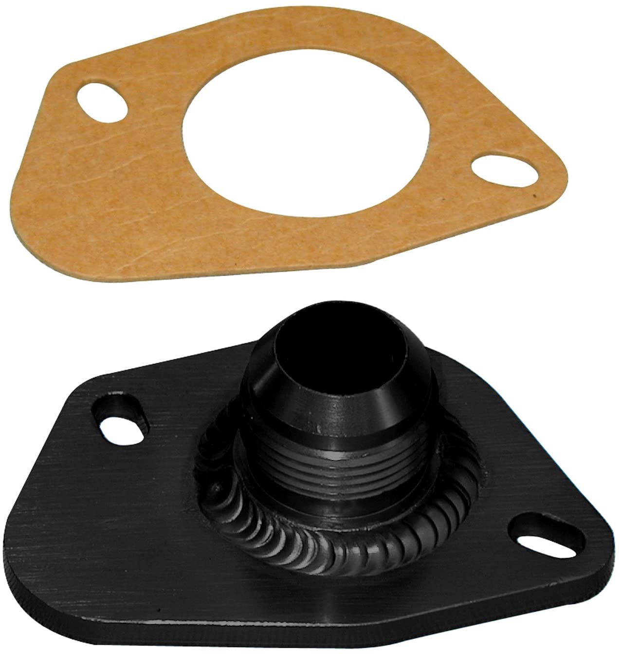 Moroso 63455 Billet Aluminum Filler Neck Small Block Ford, -16AN