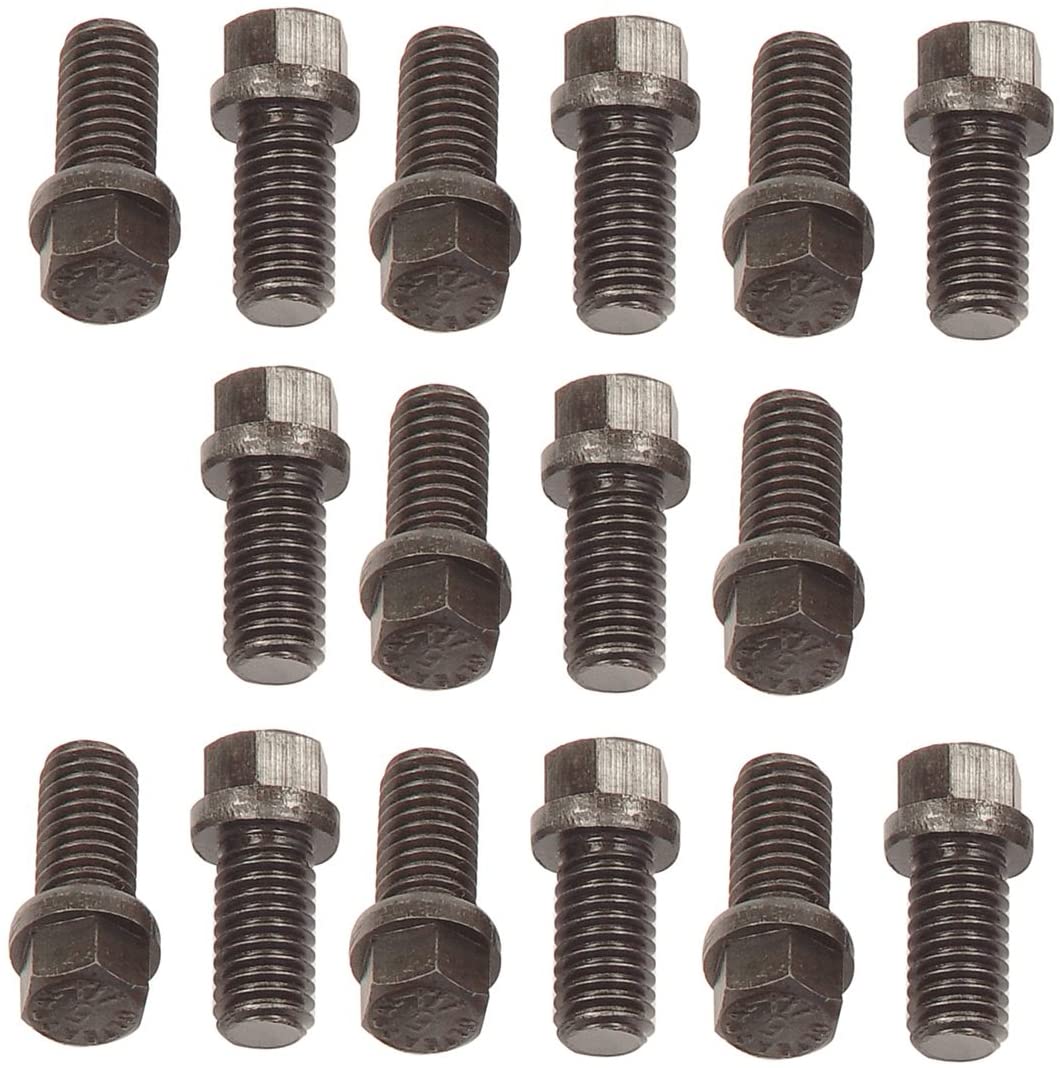 Mr. Gasket 919G Header Bolts - 3/8-16 X 3/4" Hex Head - Set Of 16