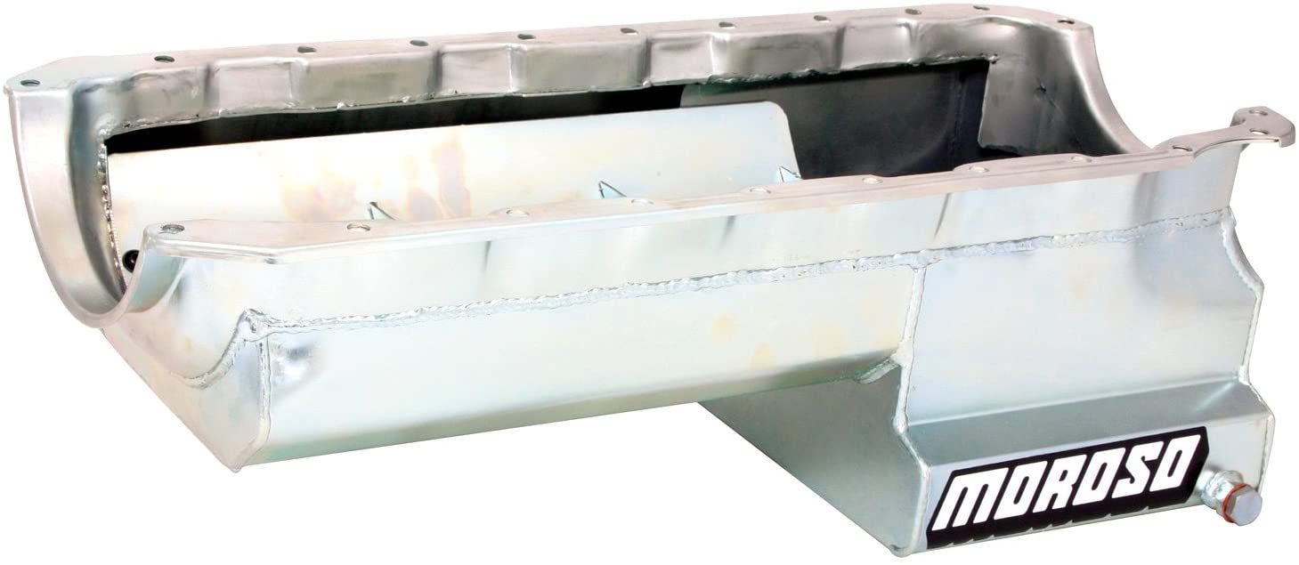 Moroso 21047 Eliminator Style Oil Pan With Partitioned Tray For Chevy Big-Block Engines