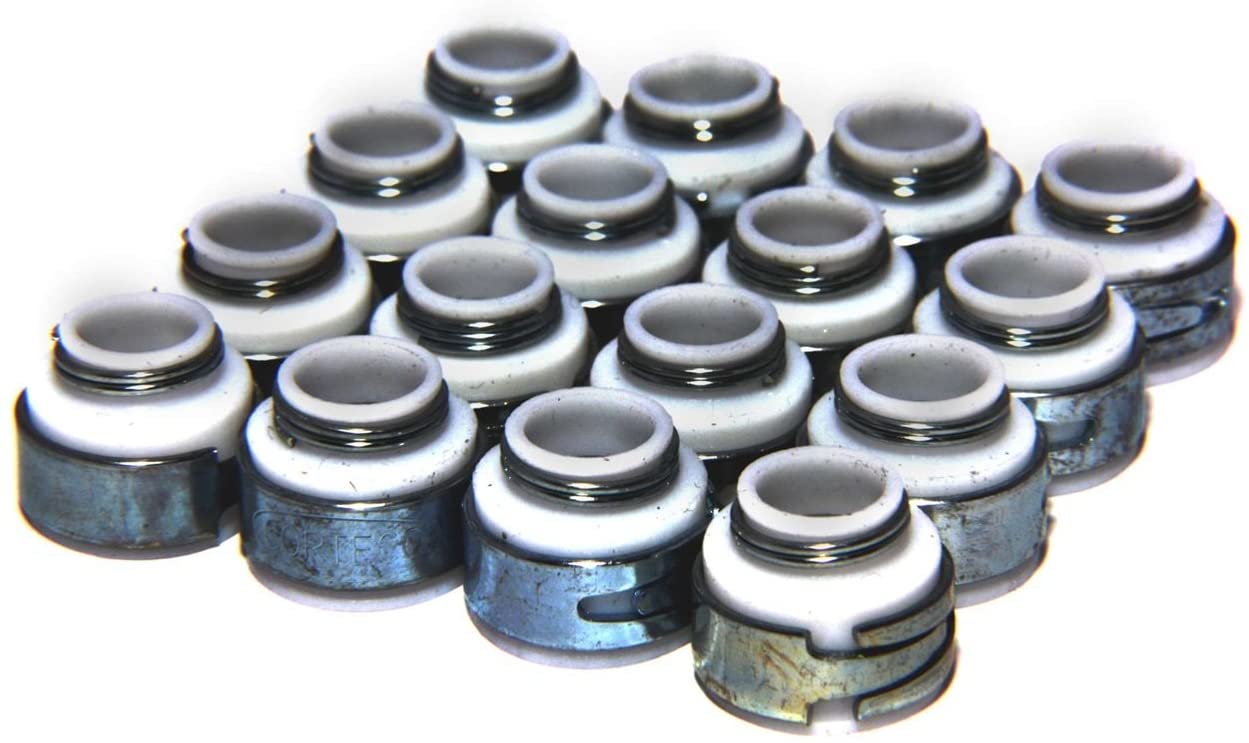 COMP Cams 505-16 Set Of 16 PTFE Valve Seals .530" Guide Size, 3/8" Valve Stem