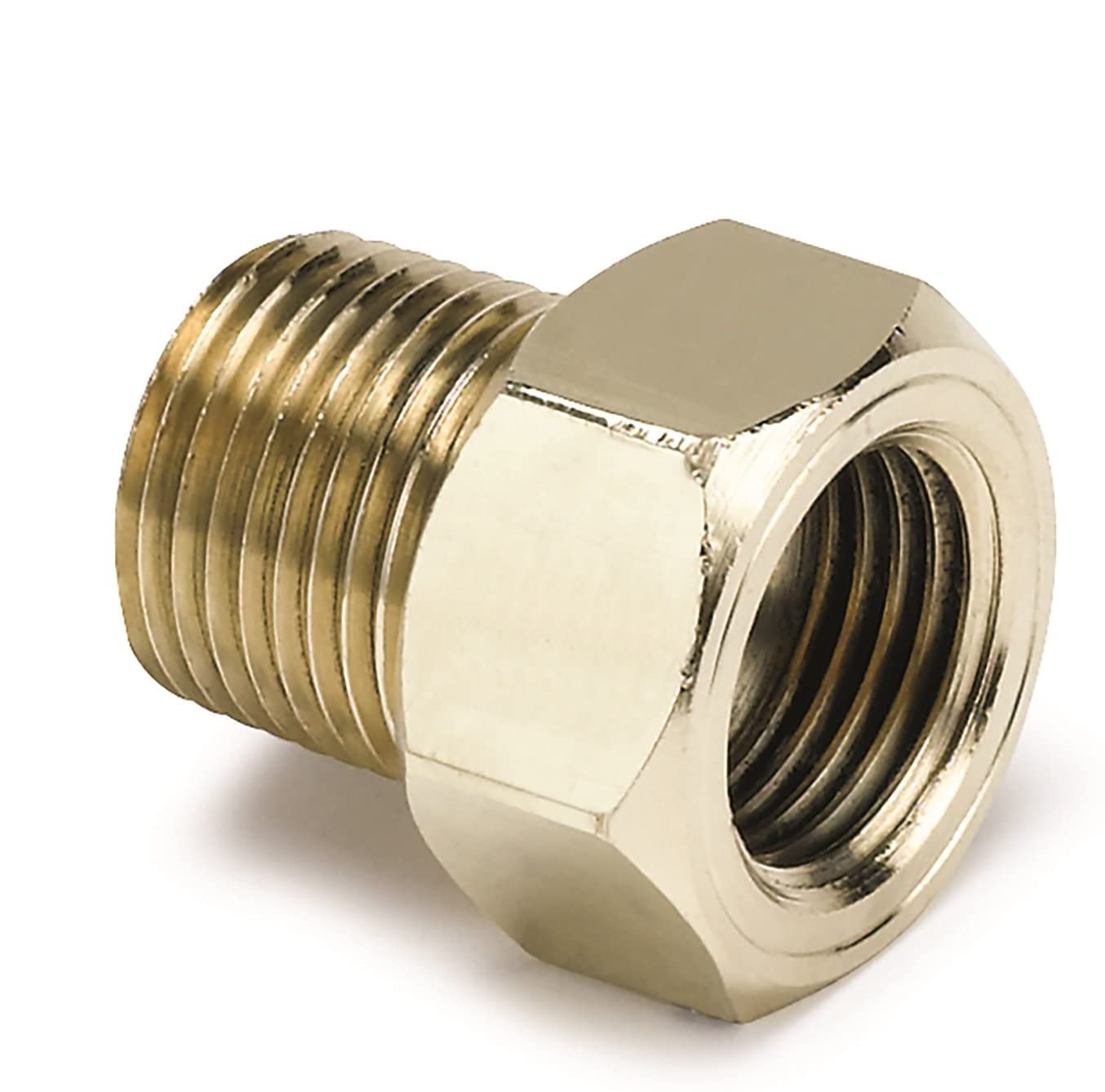 Autometer 2263 Temperature Sensor Adapter; 3/8" NPT to 5/8-18