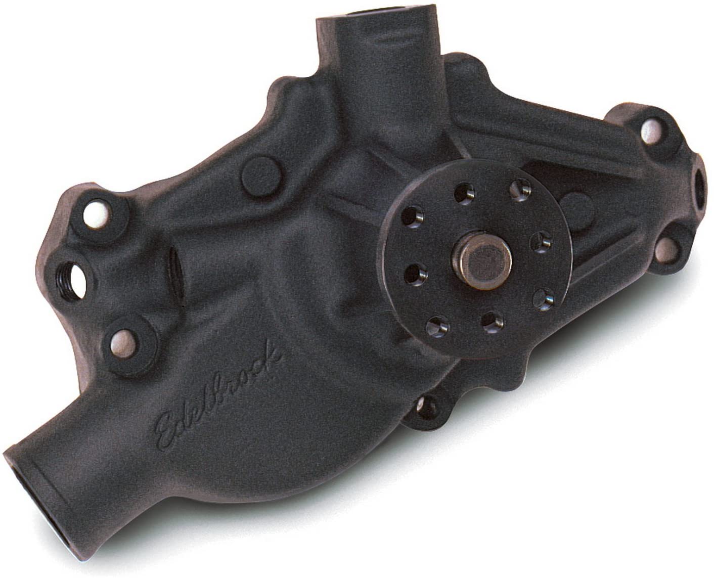 Edelbrock 8817 Competition Water Pump For Small-Block - 3/8" NPT Pipe Aux Outlet