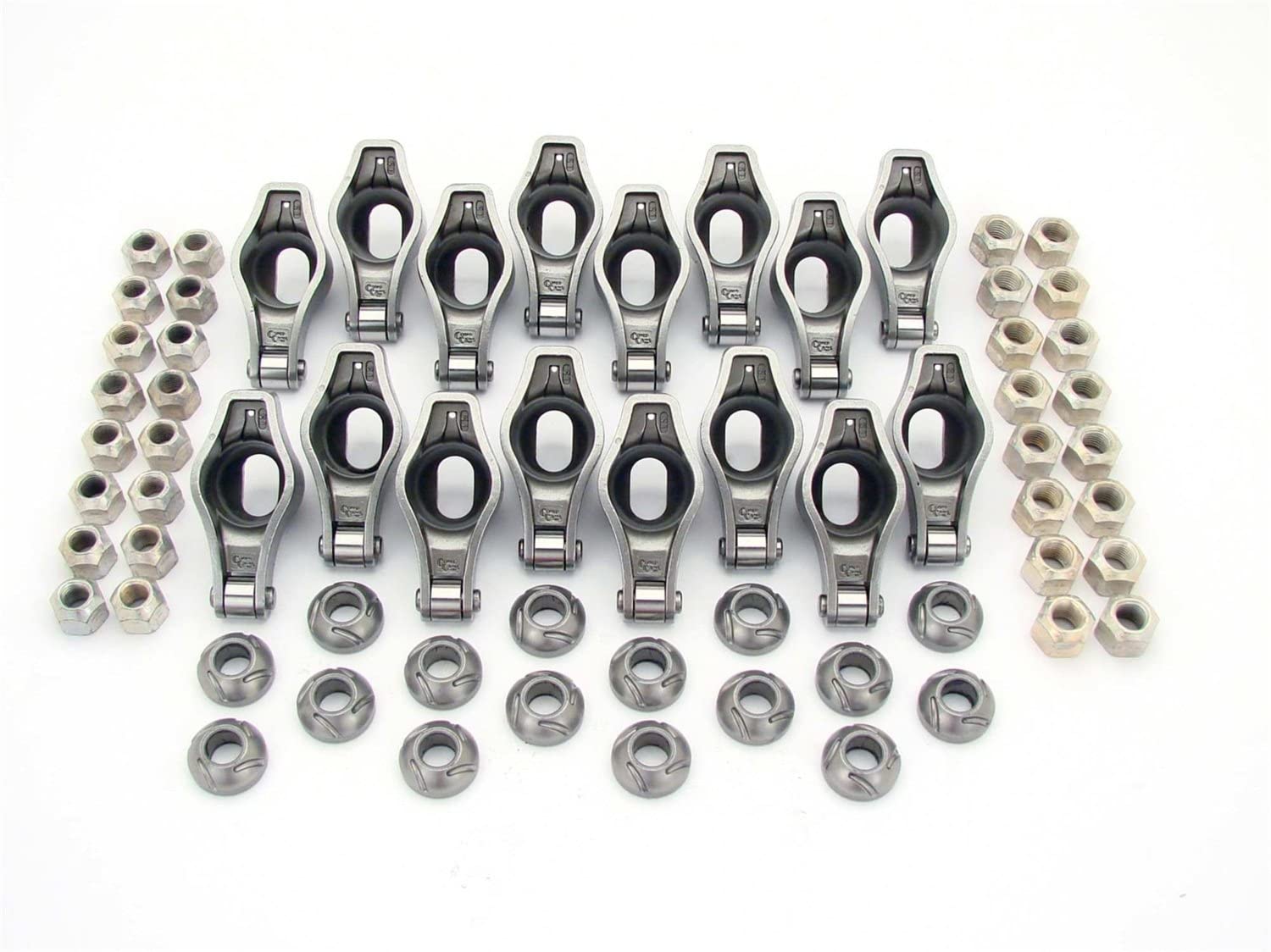 COMP Cams 1451-16 Magnum Roller 1.52 Ratio Rocker Arm Set Pontiac 265-455 w/ 7/16" Stud