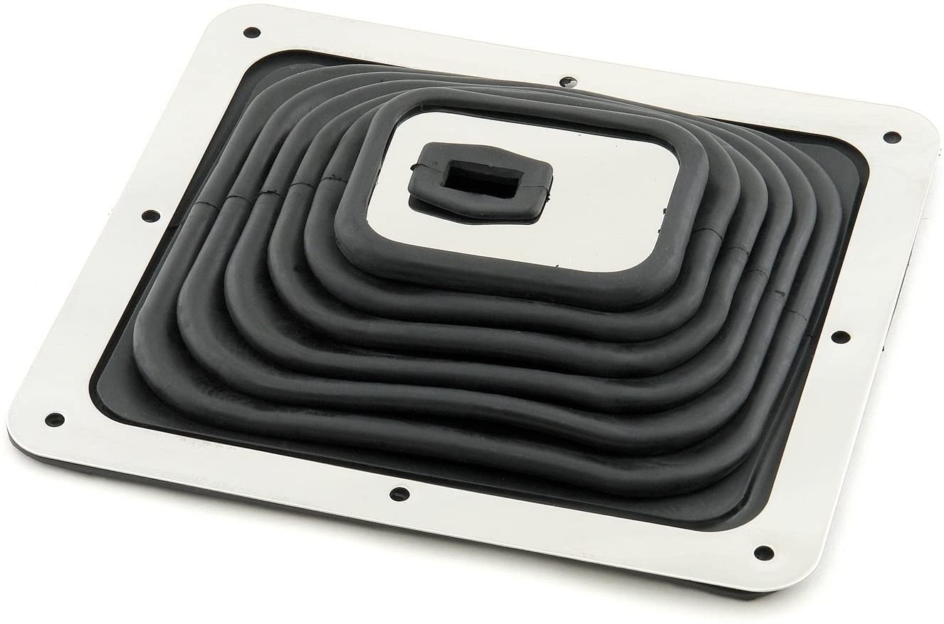 Mr. Gasket 9649 Shifter Boot - Large - 7-3/4" X 4-1/2" Black