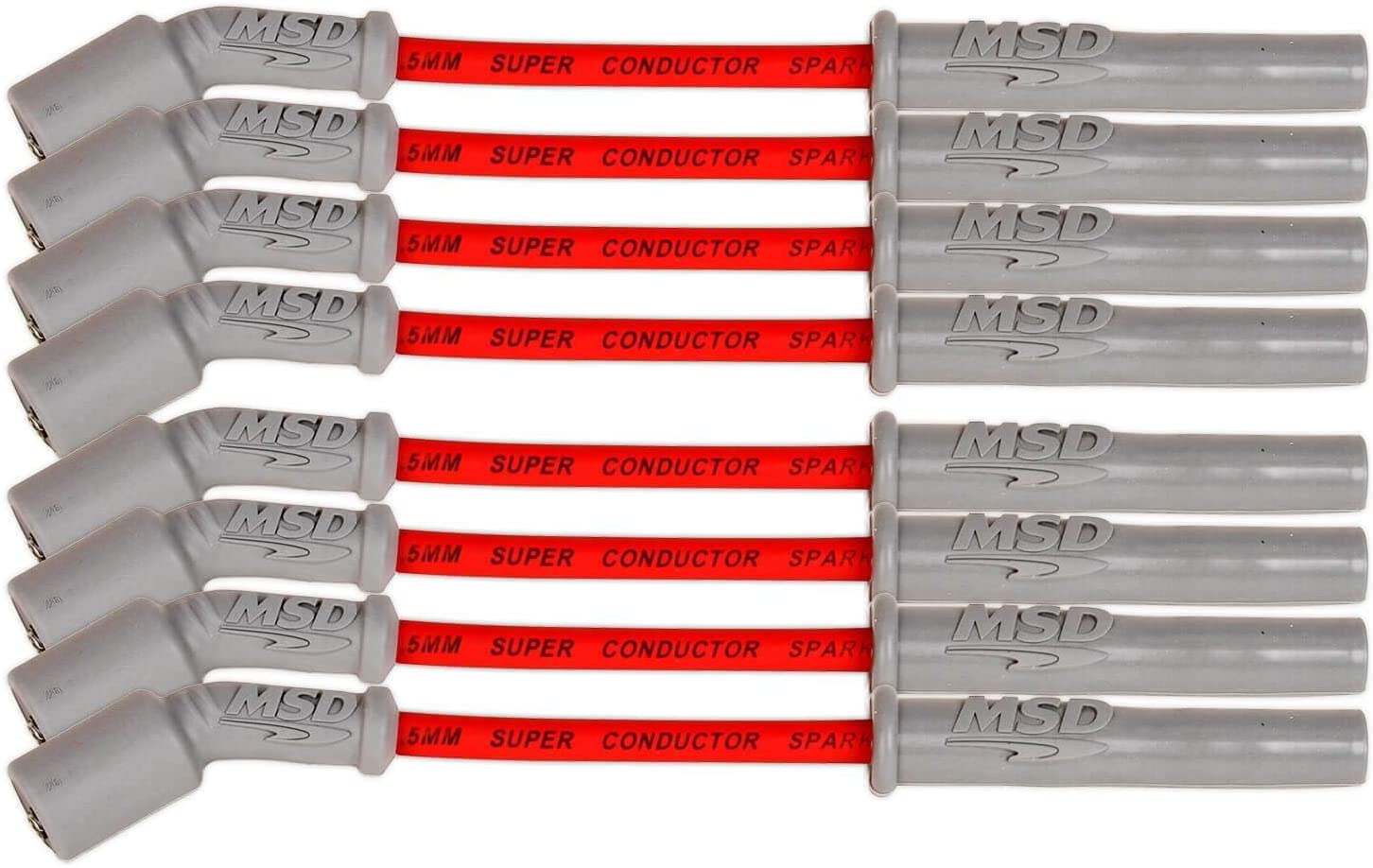 MSD 33829 Wire Set, Super Conductor 8.5mm GM LS/Lt Red