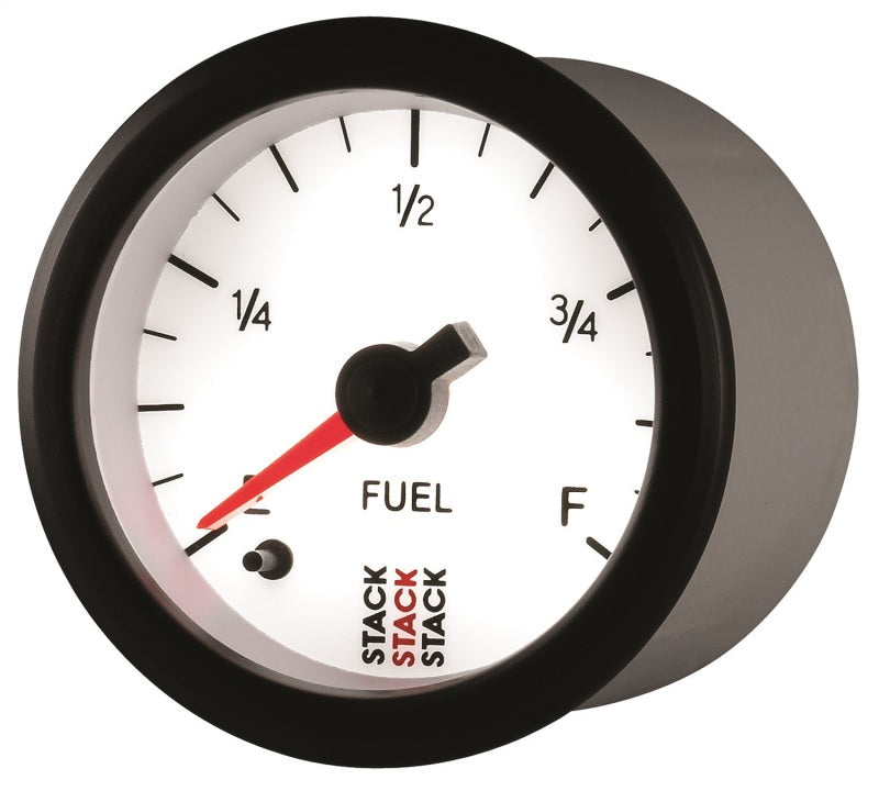 2-1/16" FUEL LEVEL, PROGRAMMABLE 0-280 ?, STACK WHT