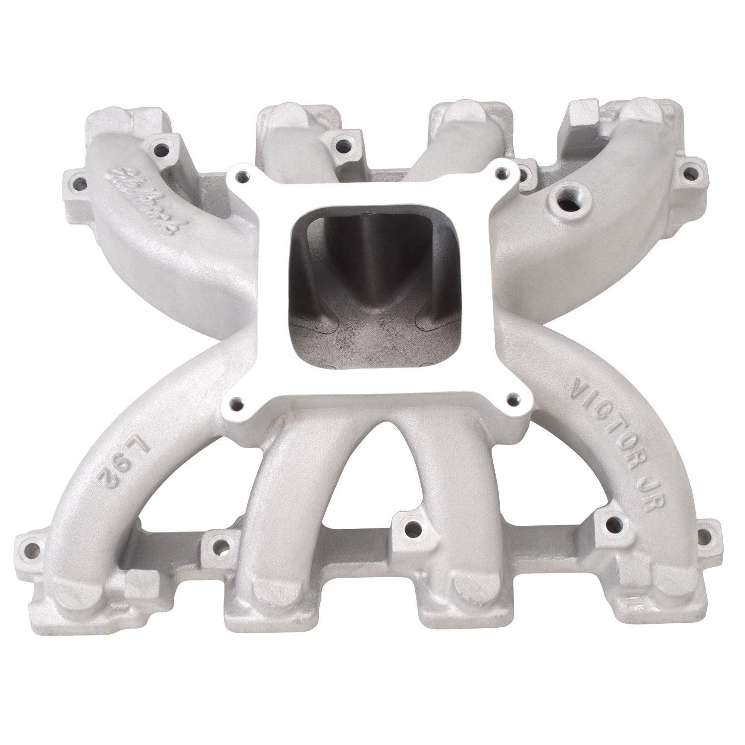 Edelbrock 28457 Victor Jr. Carbureted Intake Manifold - Fits LS3/L92/L76 heads