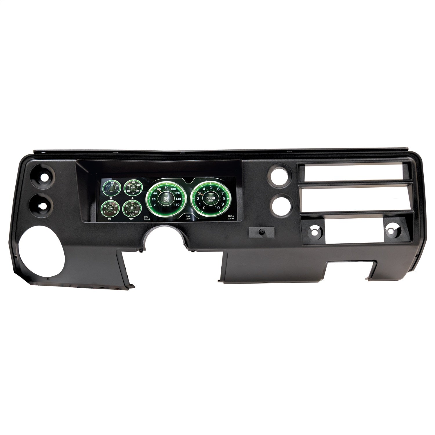 INVISION LCD DASH KIT, 68 CHEVELLE/MALIBU/EL CAMINO, DIRECT FIT DIGITAL DASH