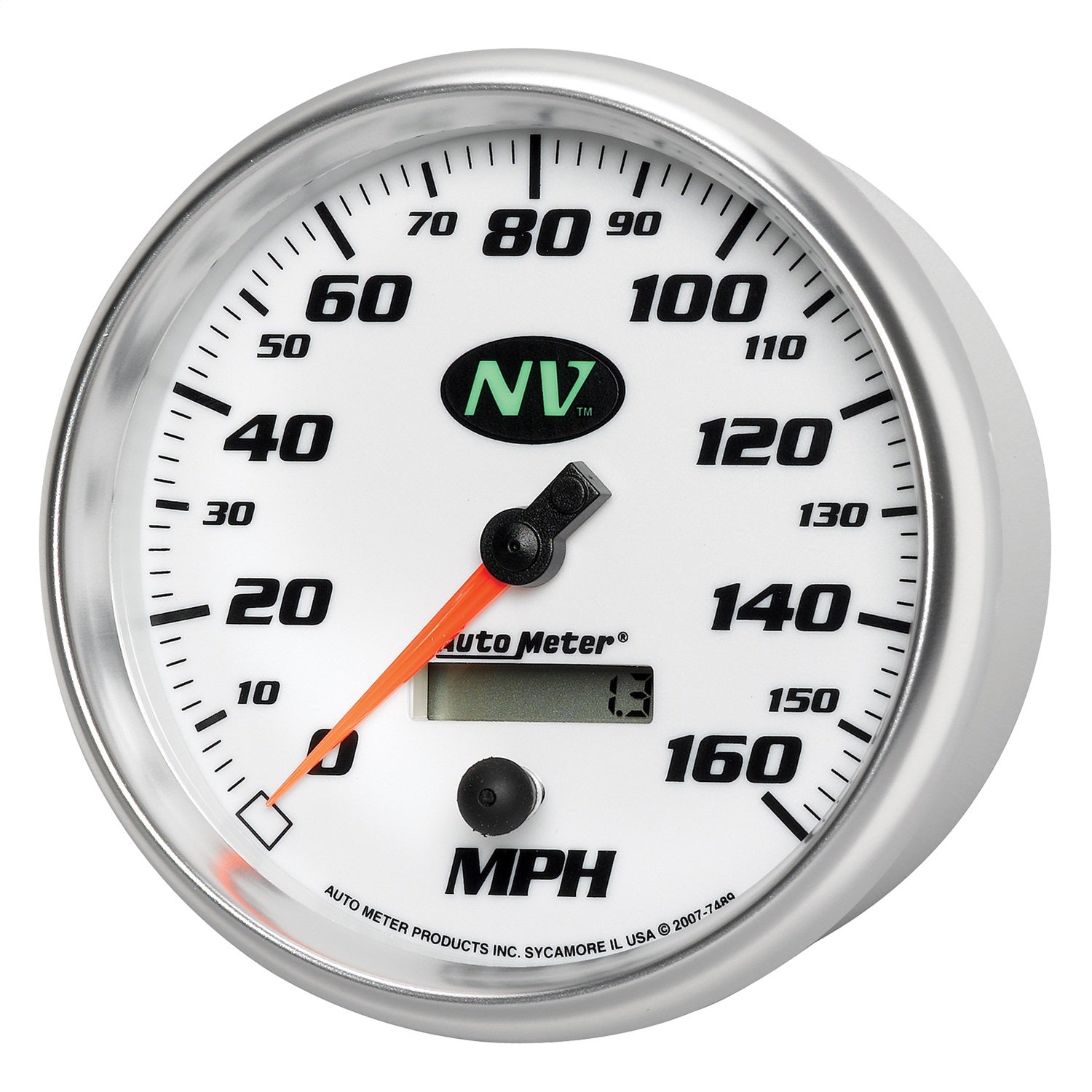 5" SPEEDOMETER, 0-160 MPH, NV