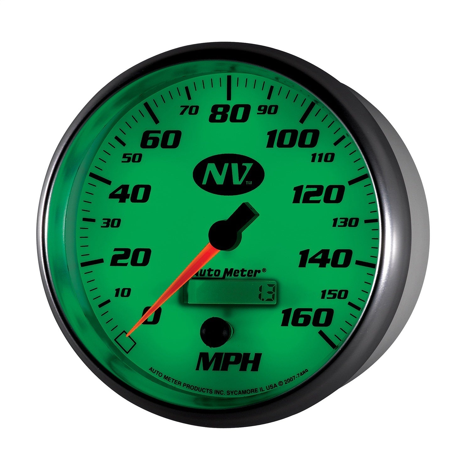 5" SPEEDOMETER, 0-160 MPH, NV