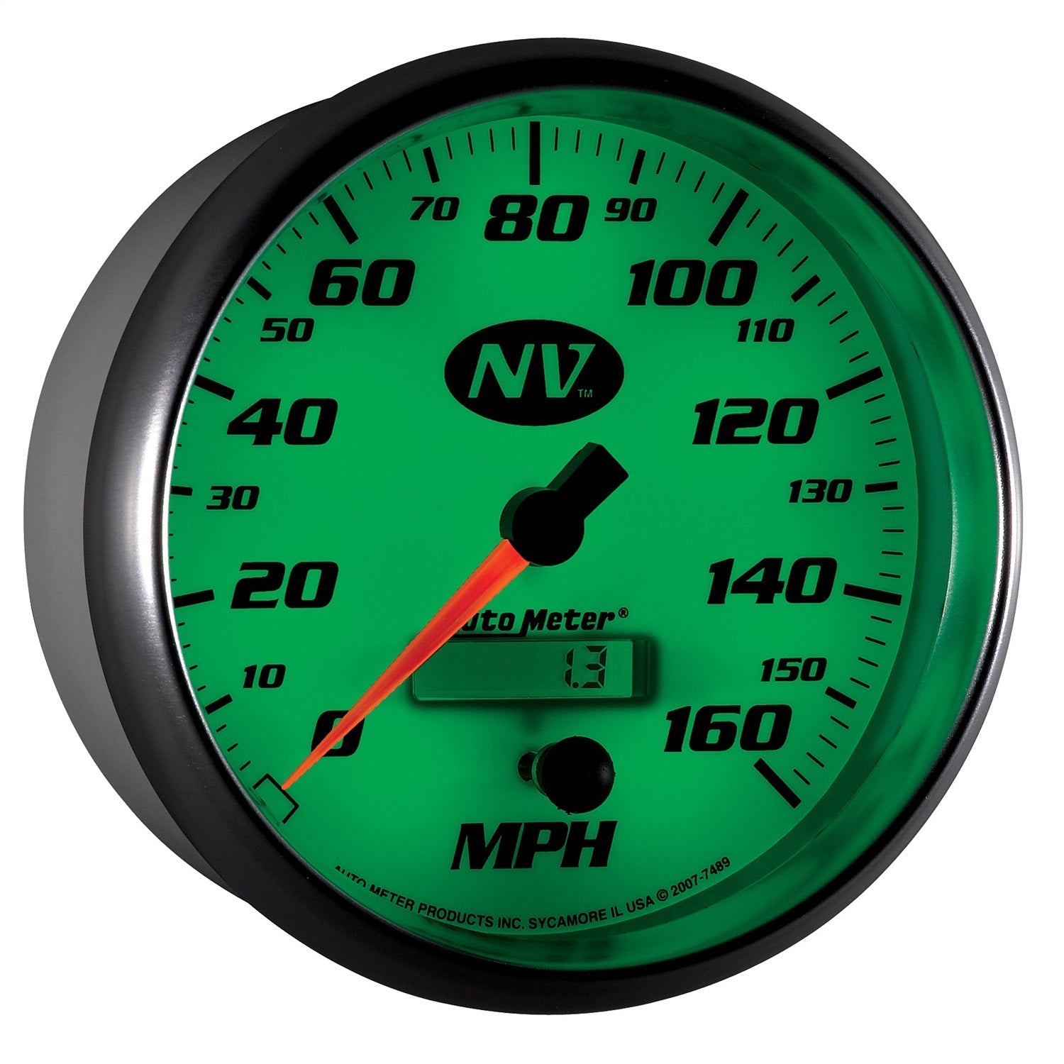 5" SPEEDOMETER, 0-160 MPH, NV