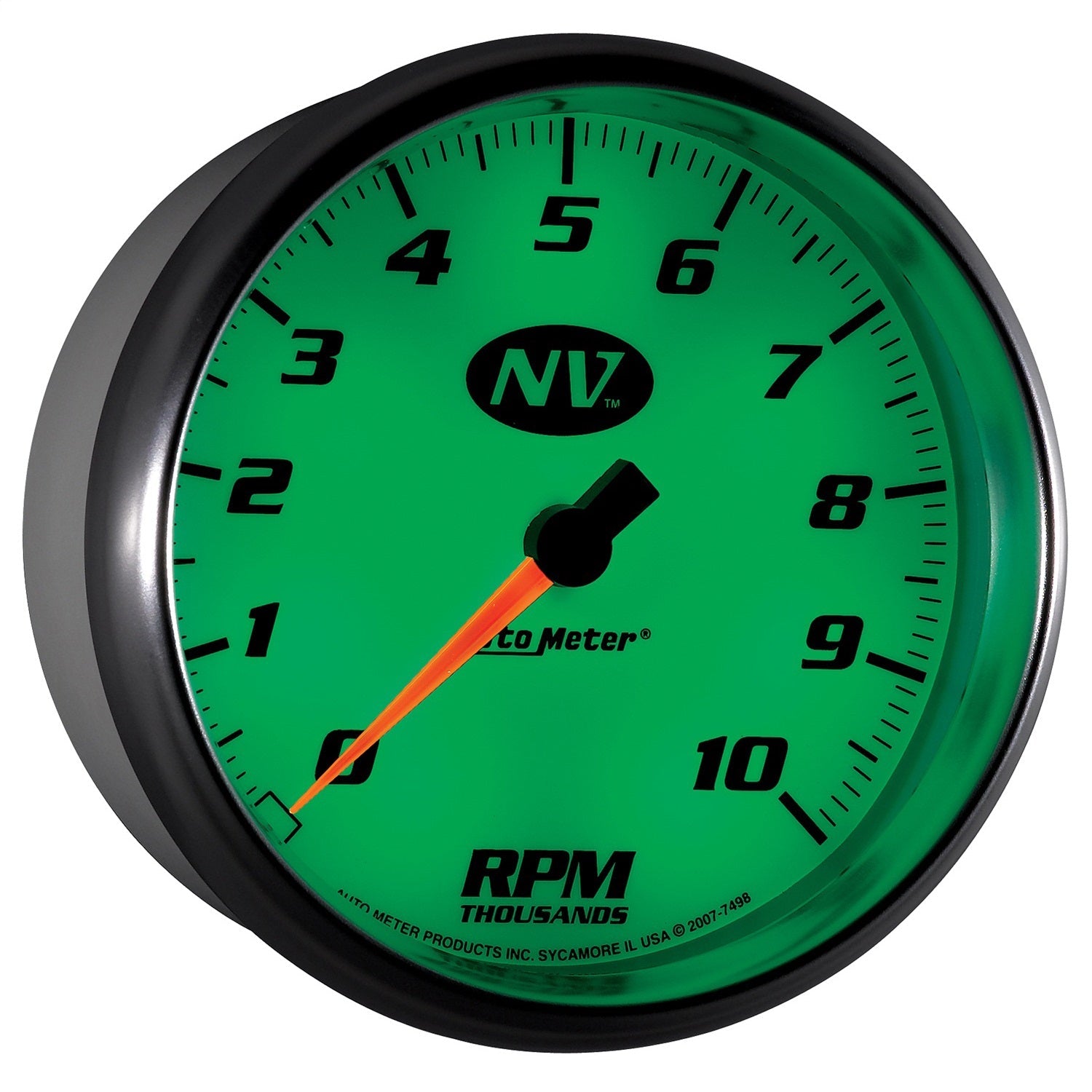 5" IN-DASH TACHOMETER, 0-10,000 RPM, NV