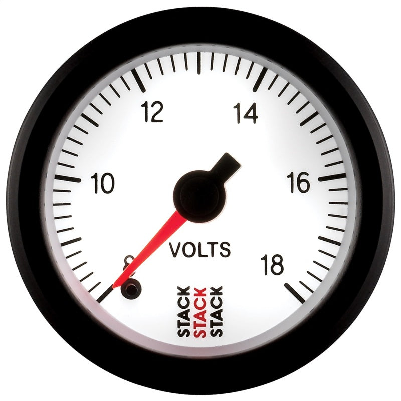 BATTERY VOLTAGE, PRO STEPPER MOTOR, 52MM, WHT, 8-18V