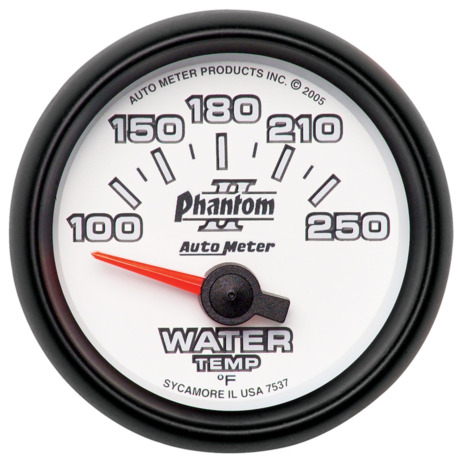 2-1/16" WATER TEMPERATURE, 100-250 °F, PHANTOM II
