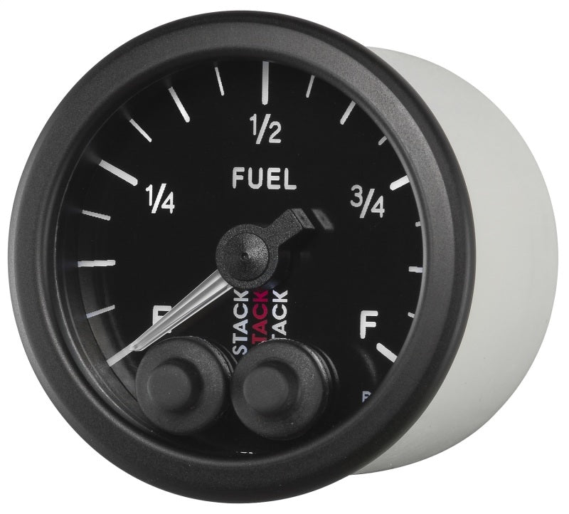 2-1/16" FUEL LEVEL, PROGRAMMABLE 0-280 ?, STACK PRO-CONTROL BLK