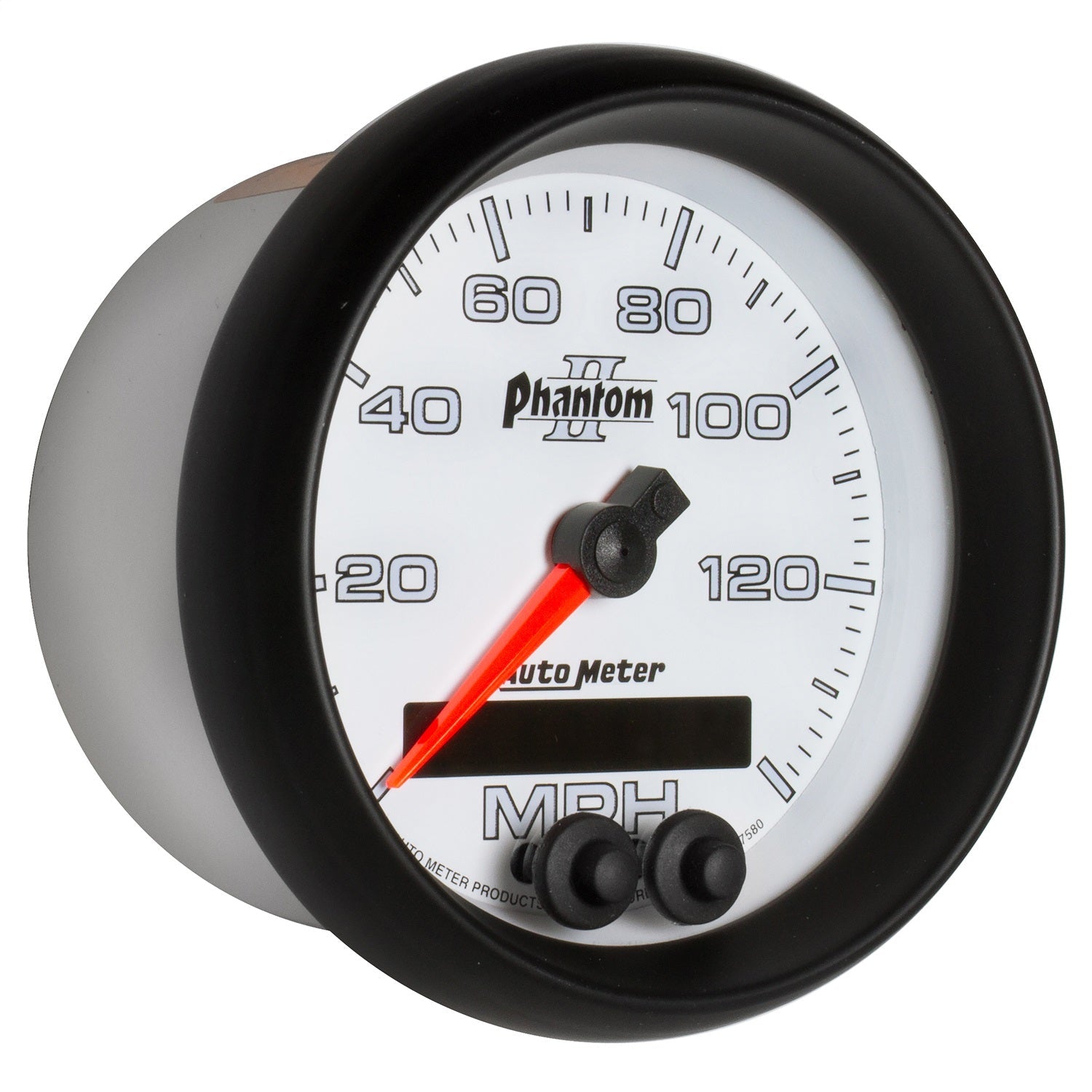 3-3/8" GPS SPEEDOMETER, 0-140 MPH, PHANTOM II
