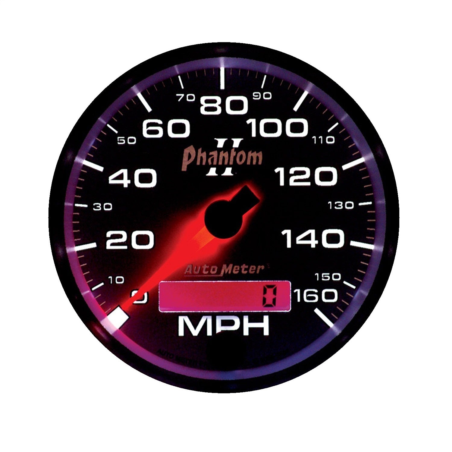 3-3/8" SPEEDOMETER, 0-160 MPH, PHANTOM II