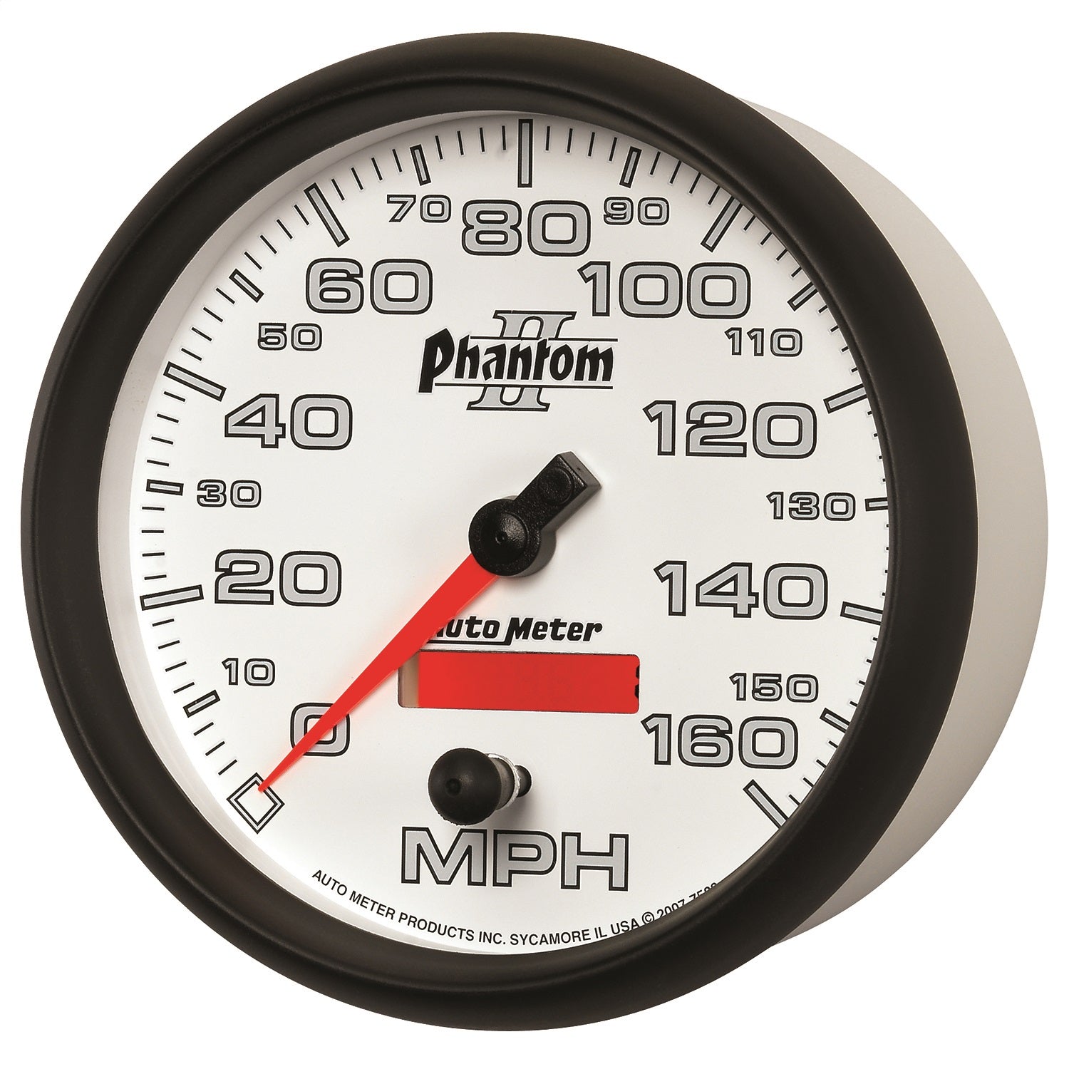 5" SPEEDOMETER, 0-160 MPH, PHANTOM II