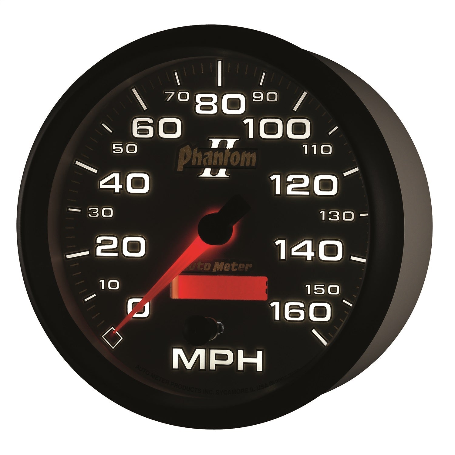 5" SPEEDOMETER, 0-160 MPH, PHANTOM II