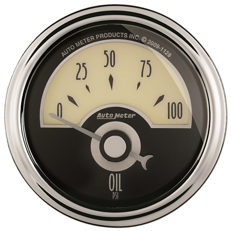 2-1/16" OIL PRESSURE, 0-100 PSI, CRUISER AD