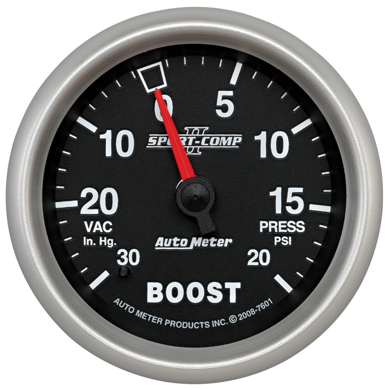 2-5/8" BOOST/VACUUM, 30 IN HG/20 PSI, SPORT-COMP II