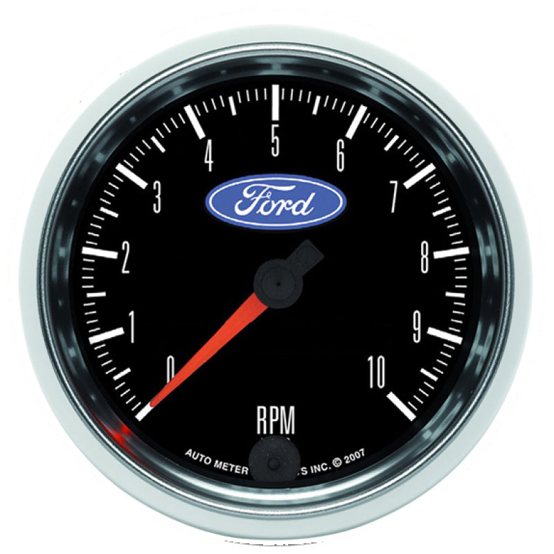 3-3/8" IN-DASH TACHOMETER, 0-10,000 RPM, FORD