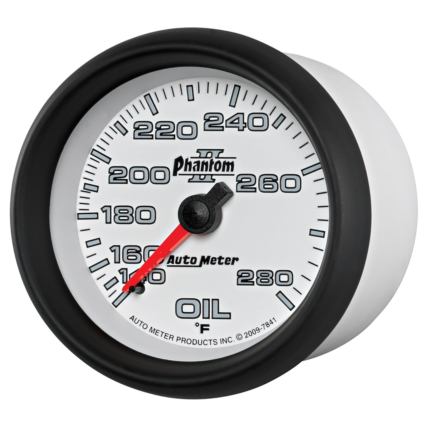 2-5/8" OIL TEMPERATURE, 140-280 °F, PHANTOM II