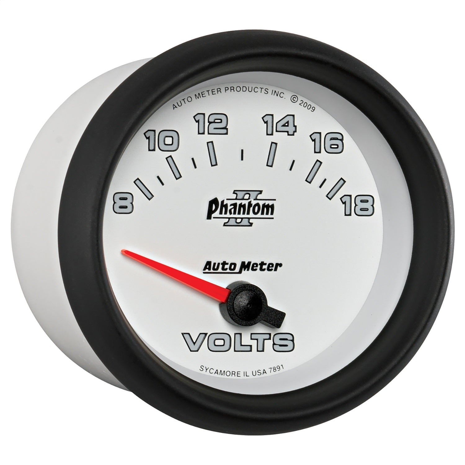 2-5/8" VOLTMETER, 8-18V, PHANTOM II