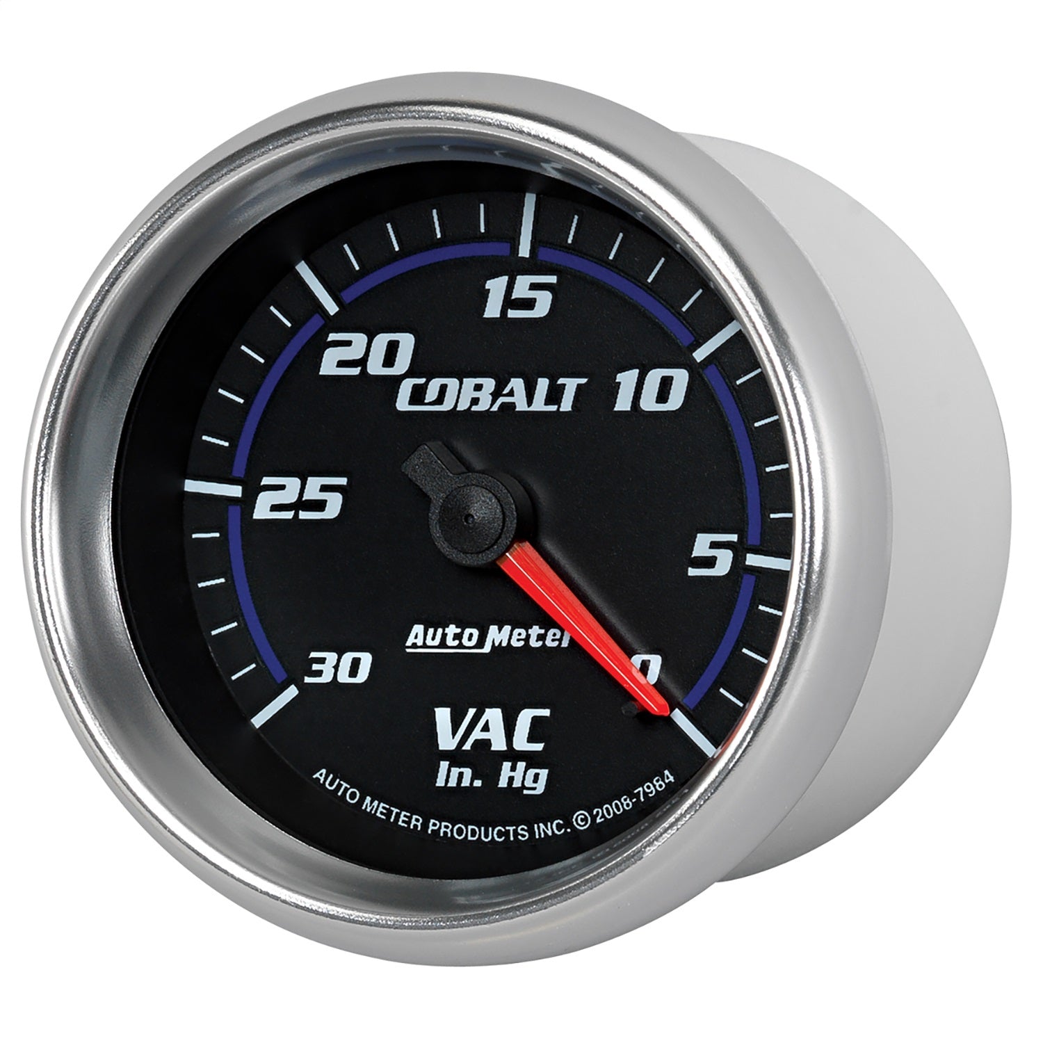 2-5/8" VACUUM, 0-30 IN HG, COBALT